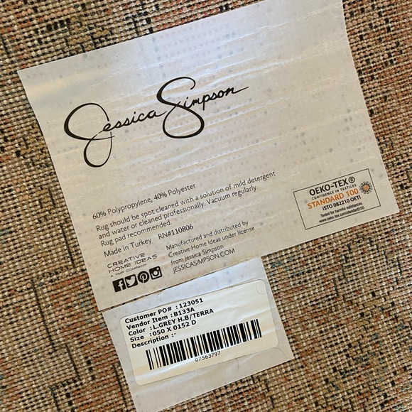 JESSICA SIMPSON BOHO RUNNER RUG - Picture 6 of 6